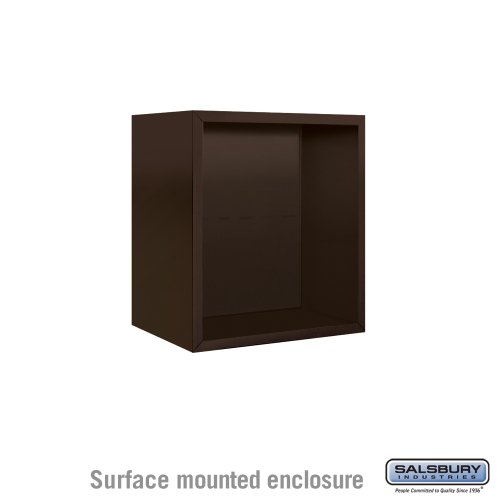 Surface Mounted Enclosure - for 3705 Single Column Unit - Bronze