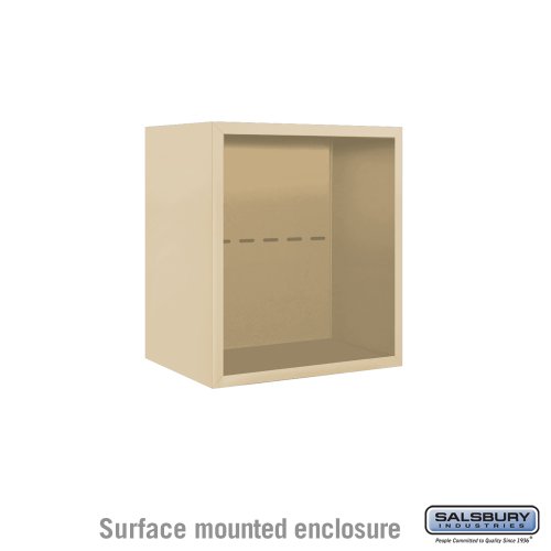 Surface Mounted Enclosure - for 3705 Single Column Unit - Sandstone