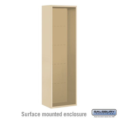 Surface Mounted Enclosure - for 3716 Single Column Unit - Sandstone