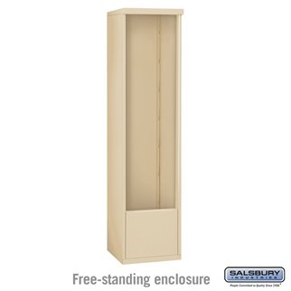 Free-Standing Enclosure - for 3716 Single Column Unit - Sandstone
