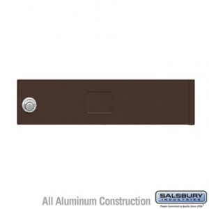 Replacement Door and Lock - Standard A Size - for Cluster Box Unit - with (3) Keys - Bronze
