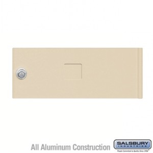 Replacement Door and Lock - Standard B Size - for Cluster Box Unit - with (3) Keys - Sandstone