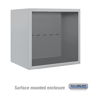 Surface Mounted Enclosure - for 3704 Single Column Unit - Aluminum