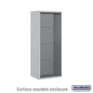 Surface Mounted Enclosure - for 3710 Single Column Unit - Aluminum