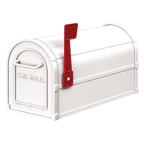 Heavy Duty Rural Mailbox - White