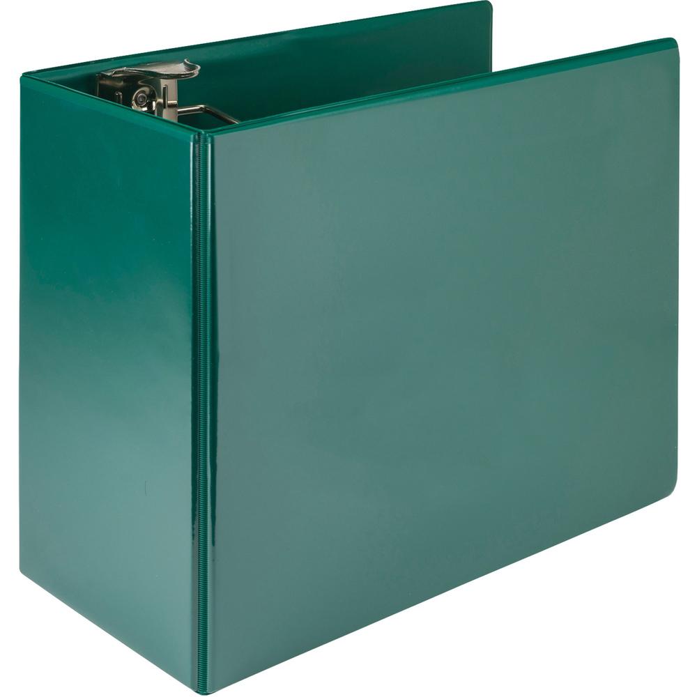 Samsill Nonstick 6" Locking D-Ring View Binder - 6" Binder Capacity - 1225 Sheet Capacity - 3 x D-Ring Fastener(s) - 2 Internal 