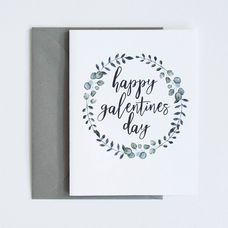 Happy Galentines Day Card