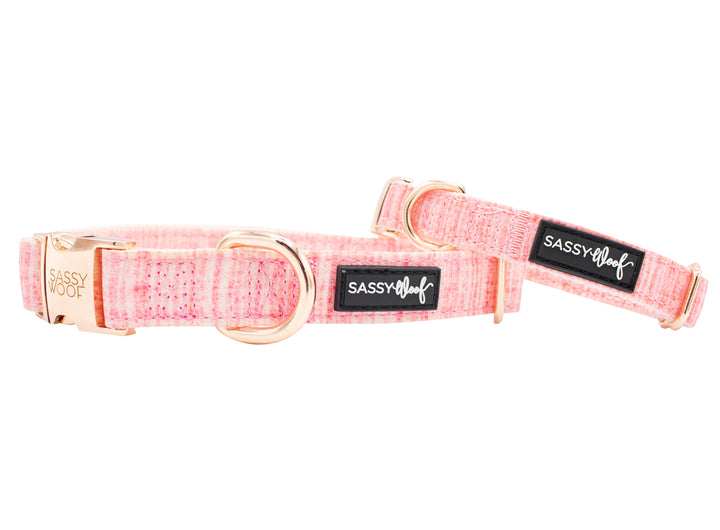 Collar - SmallPink Dolce Rose