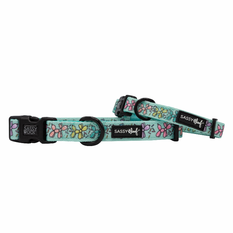 Sassy Woof Dog Collars - Large Pup Pup Hooray