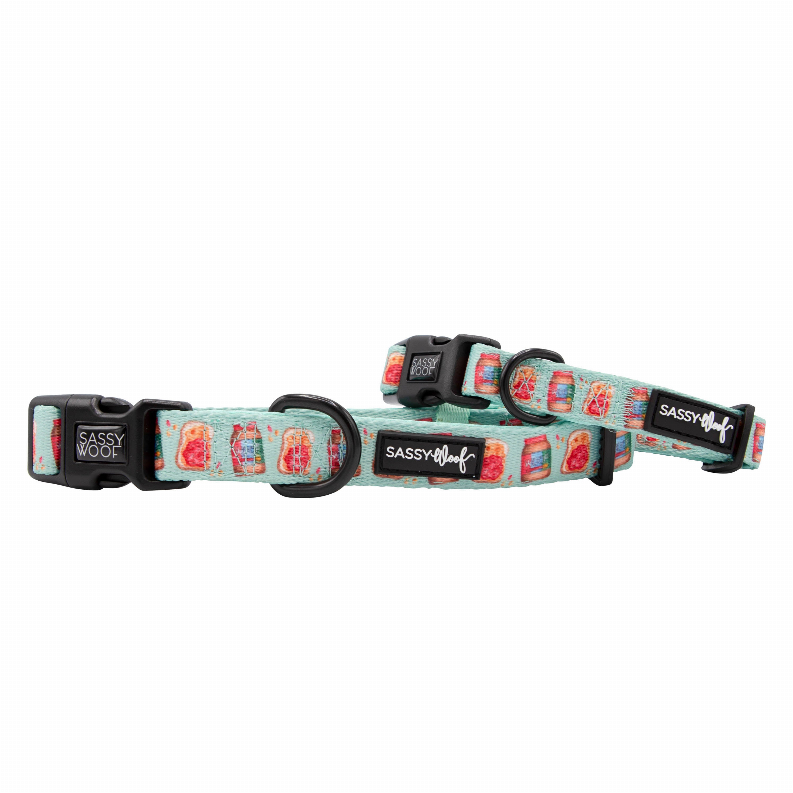 Sassy Woof Dog Collars - Large Spread the Love