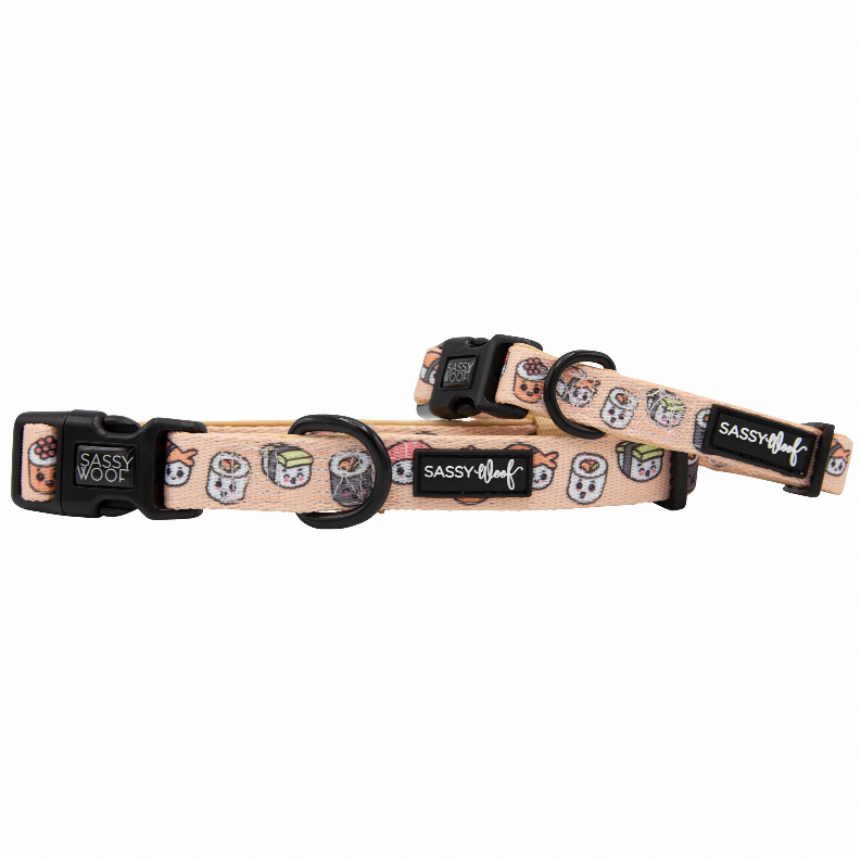 Sassy Woof Dog Collars - Small All Sass & Dim Sum