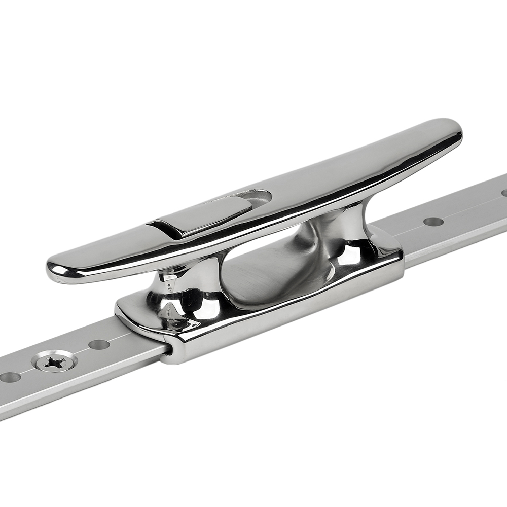 Schaefer Mid-Rail Chock/Cleat Stainless Steel - 1"