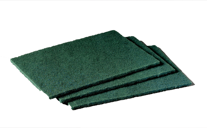 Scotch-Brite Scrubbing Pads - 6" Width x 9" Length - 20/Pack - Synthetic - Green