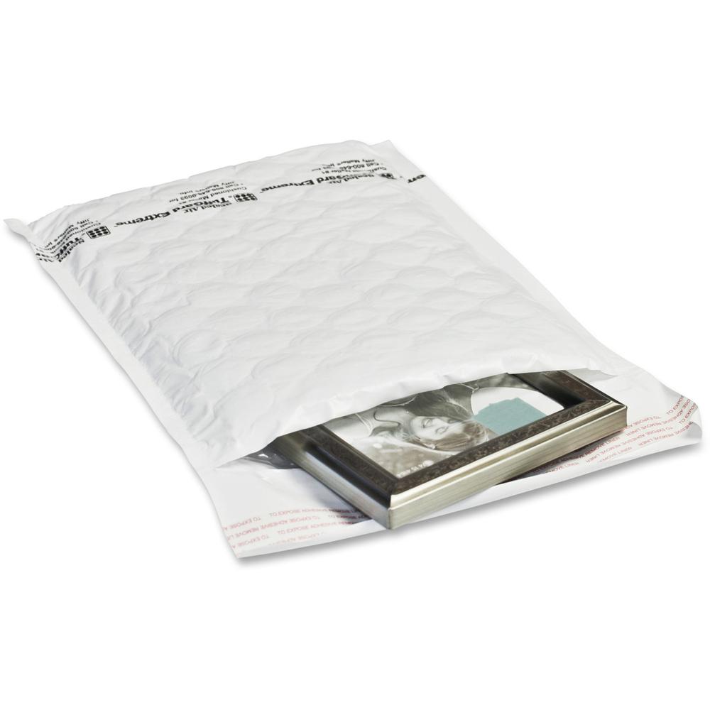 Sealed Air TuffGuard Extreme Cushioned Mailers - Bubble - #4 - 9 1/2" Width x 14 1/2" Length - Peel & Seal - 50 / Carton - White