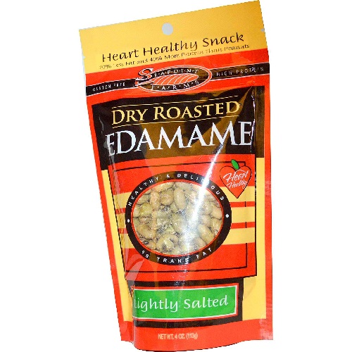 Seapoint Farms Light Salt Dry Roasted Edamame (12x4 Oz)