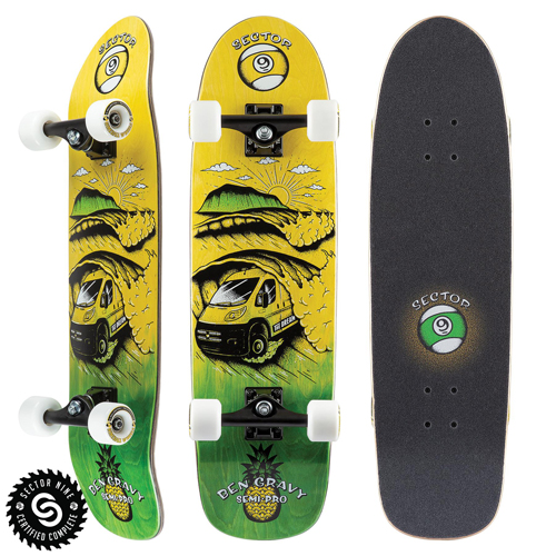 Sector9 Skateboards Dream Gravy Semi Pro Complete