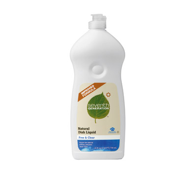 Seventh Generation Free & Clear Automatic Dishwasher Gel (6x42 Oz)