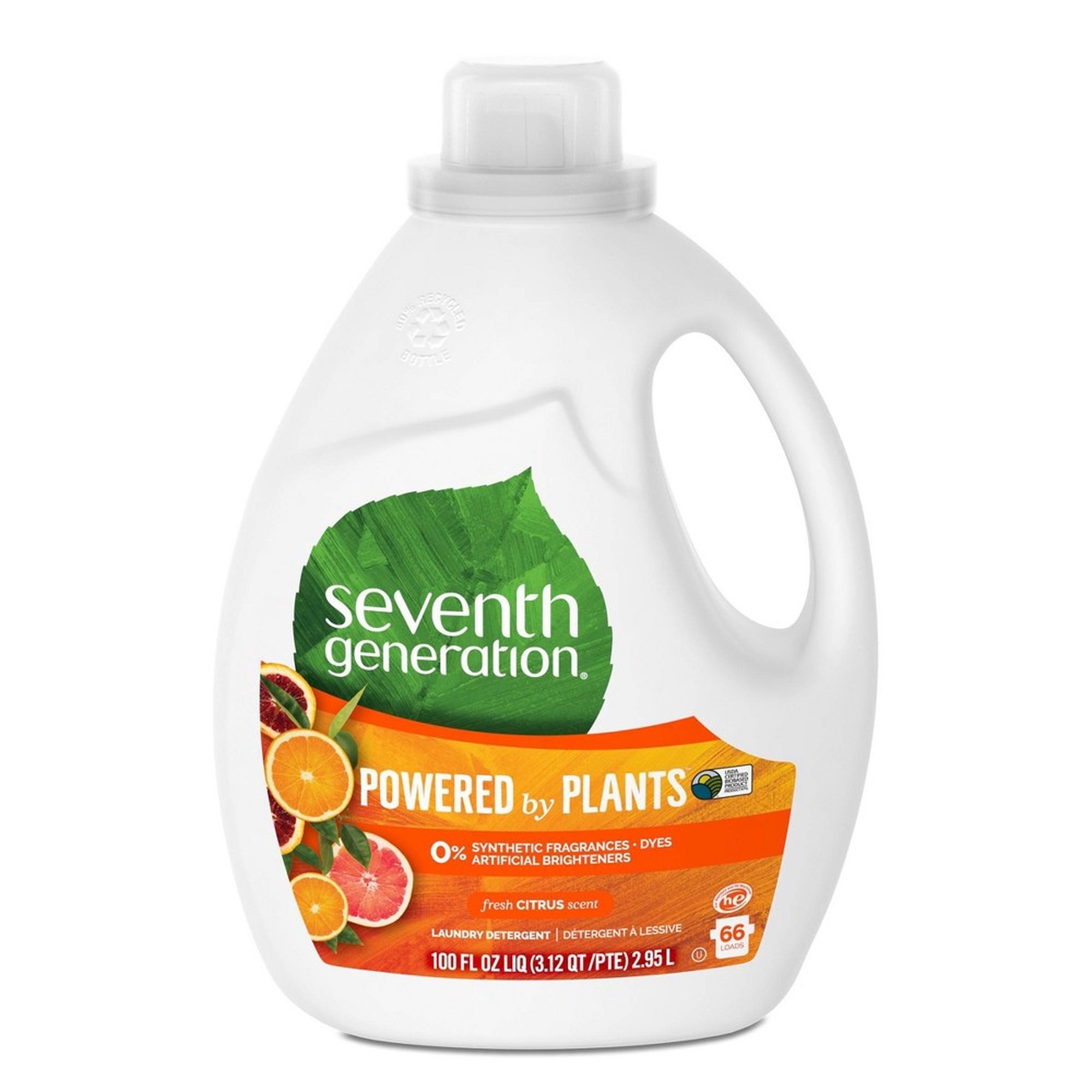 Seventh Generation White Flower Ultra Liquid Laundry Detergent (4x100 Oz)