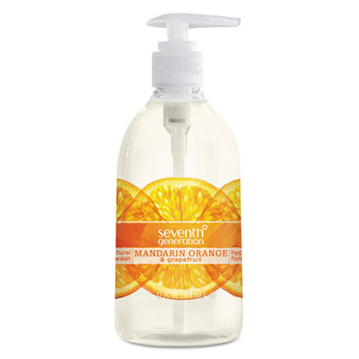 Seventh Generation Hand Wash Natural Orange Grpfr (12 fl Oz) (1 Case)