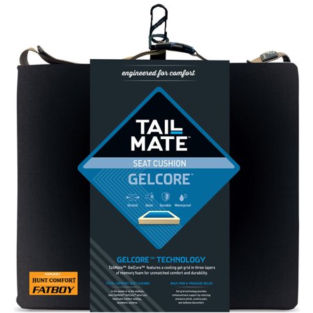 TAILMATE GELCORE CUSHION  BLACK