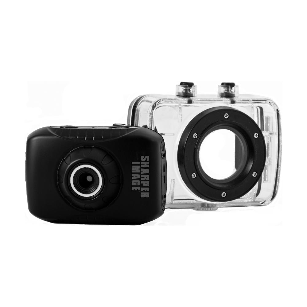 Sharper Image HD Action Camera with Waterproof Case