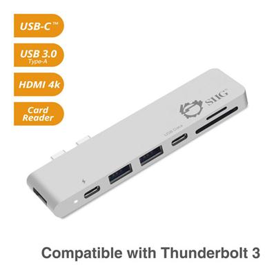 Thunderbolt 3 USBC Hub HDMI Sv