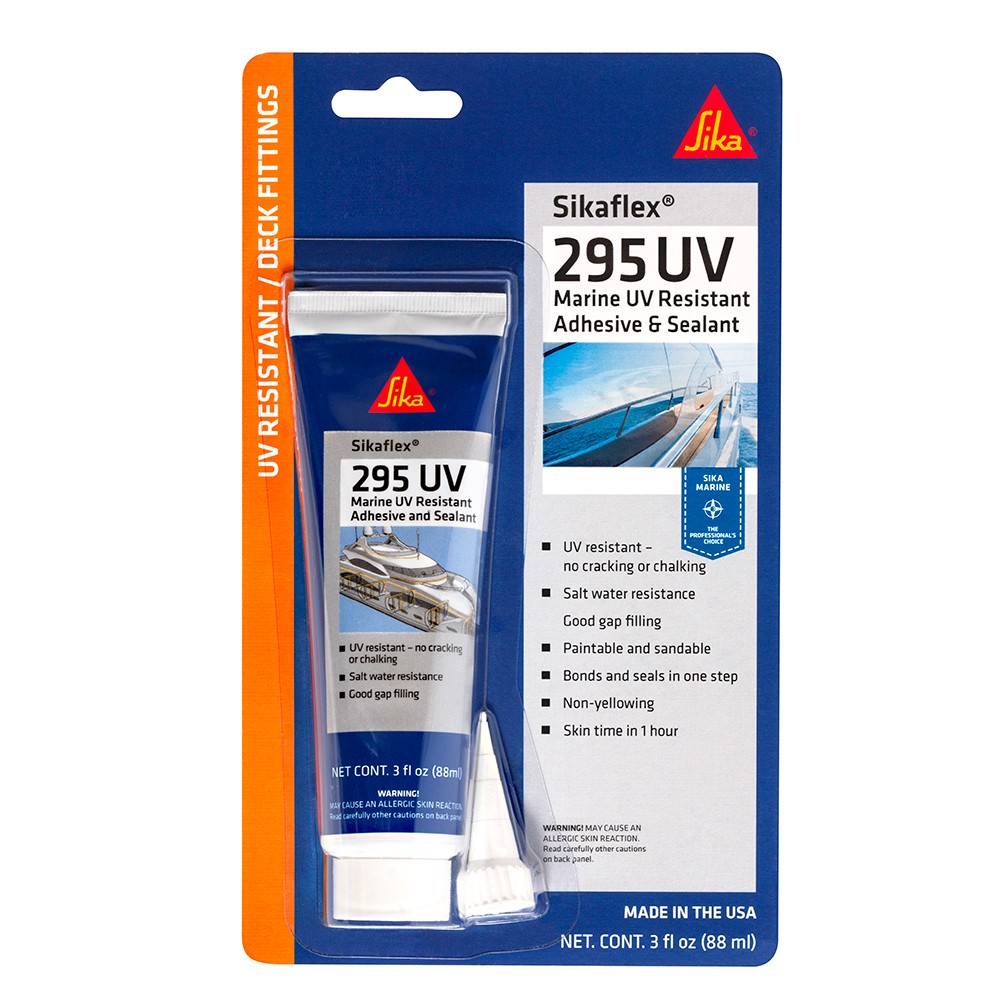 Sika Sikaflex 295 UV - Black - 3oz Tube