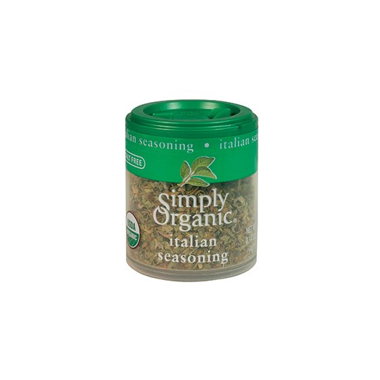 Simply Organic Mini Italian Seasoning Blend (6x.14 Oz)