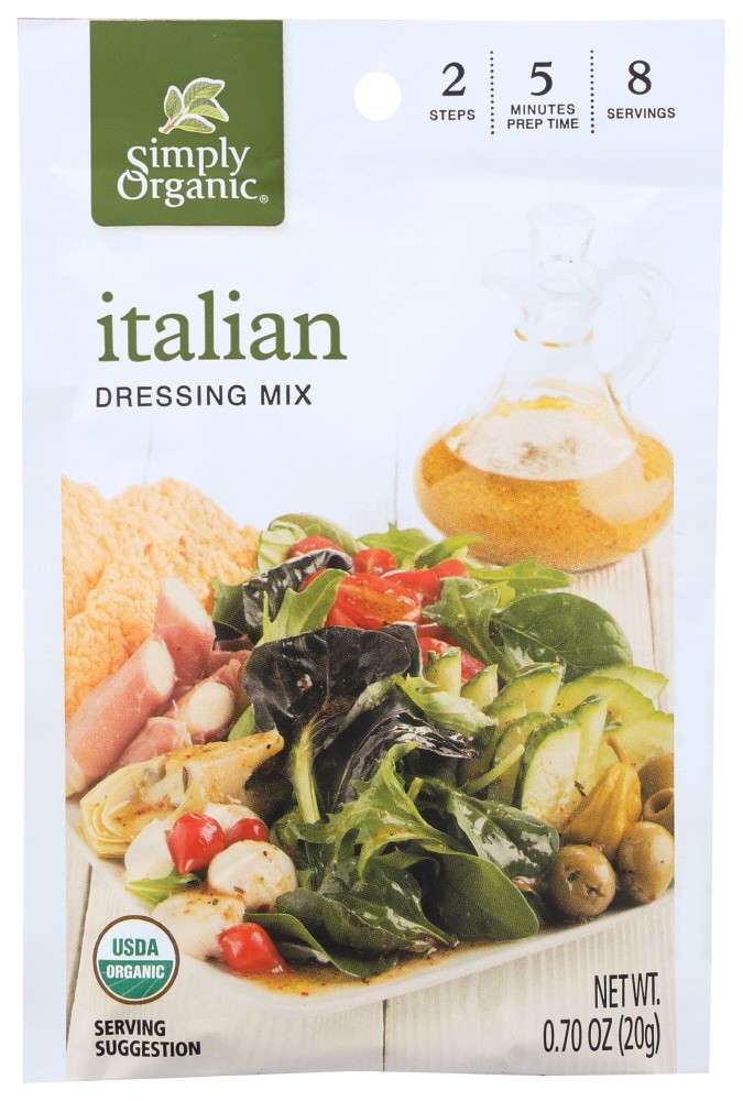 Simply Organic Italian Salad Dressing Mix (12x.7 Oz)