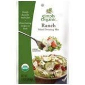 Simply Organic Ranch Salad Dressing Mix (12x1 Oz)