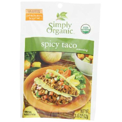 Simply Organic Spicey Taco Seasoning (12x1.13OZ )