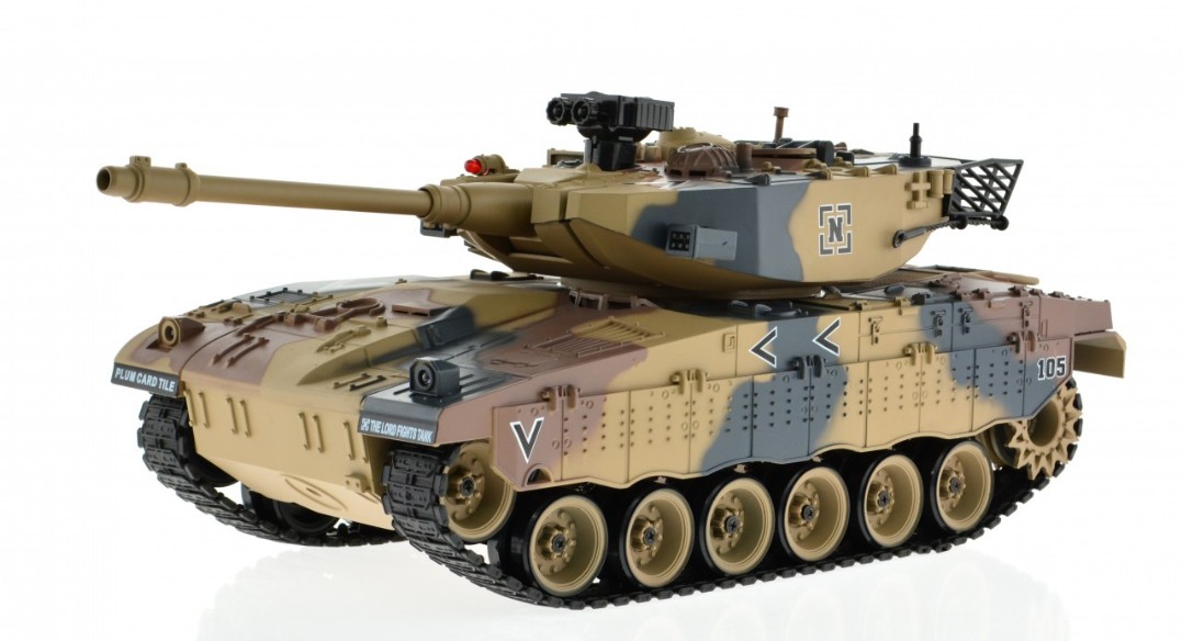 1:18 Scale Merkava With Airsoft Cannon