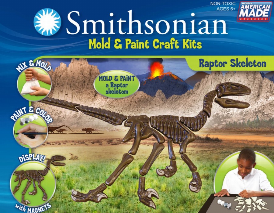 Smithsonian Mold & Paint - Velociraptor