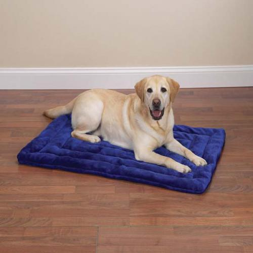 Slumber Pet Plush Mat - 35x22in Gray