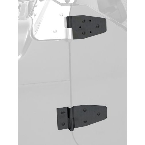 87-06 WRANGLER DOOR HINGES - BLACK