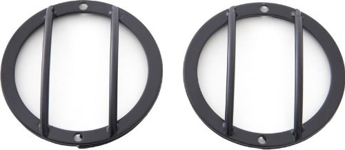 07-18 WRANGLER (JK) EURO SIDE TURN SIGNAL GUARDS - BLACK - 2 PIECE