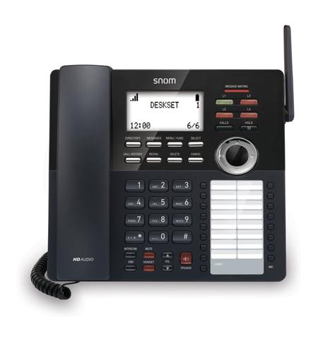 SIP DECT 4-Line Deskset