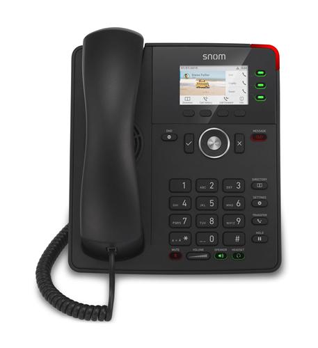 Snom D717 SIP Phone 2.8" LCD 4 SIP