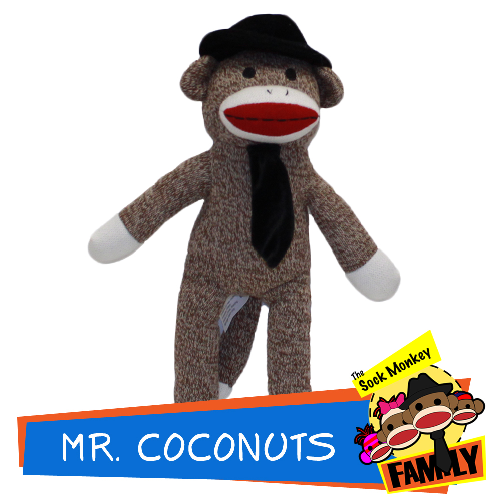 Mr. Coconuts from The Sock Monkey Family