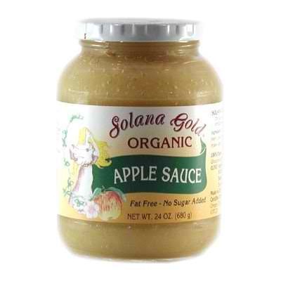 Solana Gold Organics Apple Sauce (12x24OZ )