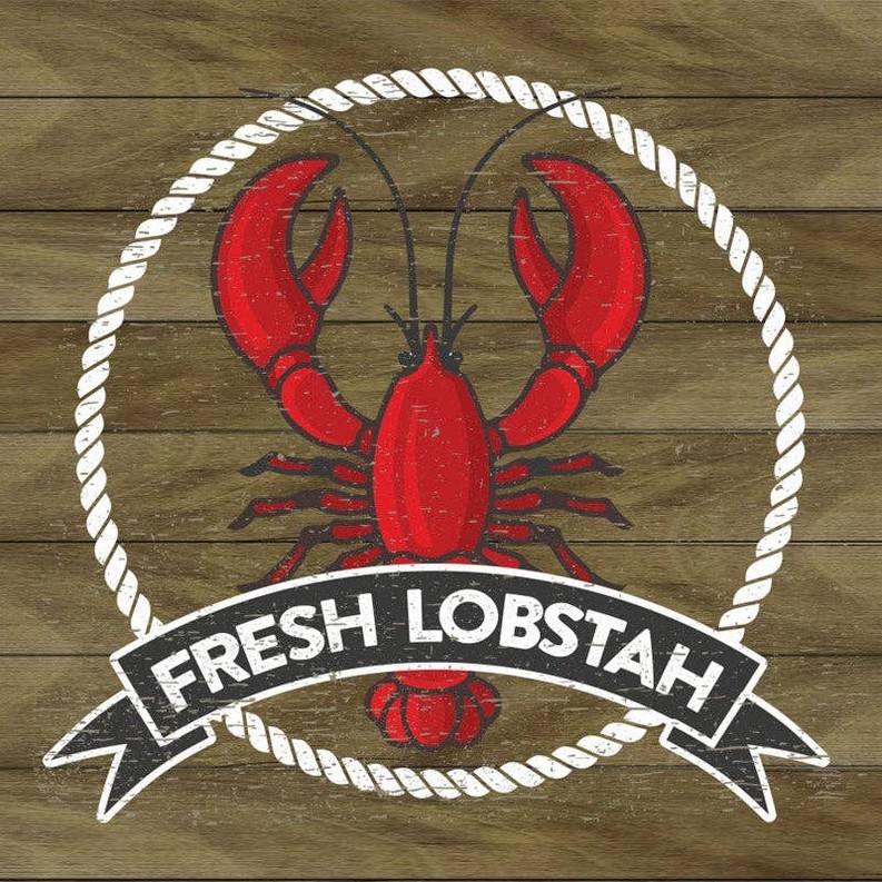 Fresh Lobstah... Wall Sign