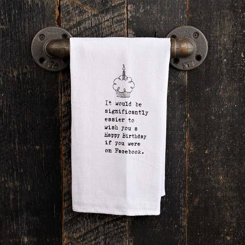 It would be significantly easier to wish... / Kitchen Towel
