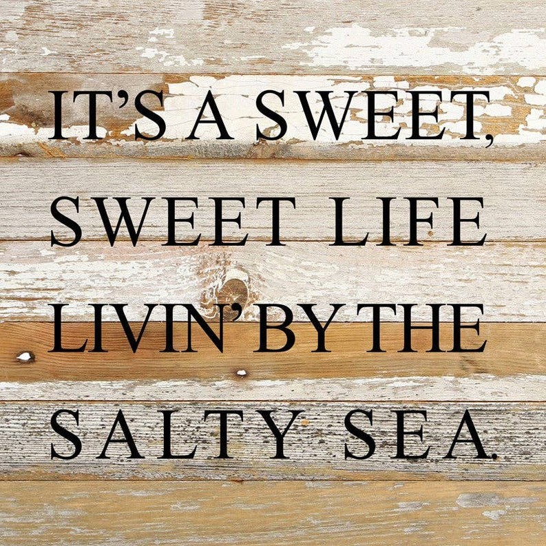 It's a sweet, sweet life ' by... Wall Sign