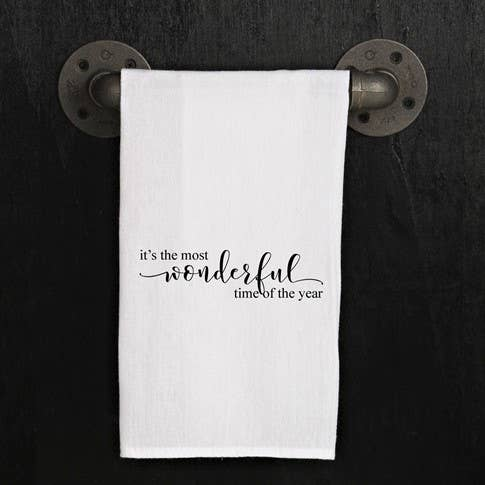 It's the most wonderful time of the year. / Kitchen Towel