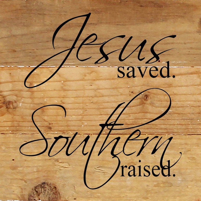 Jesus saved Wall Sign