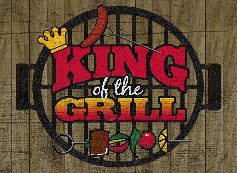 King of the Grill... Wall Sign