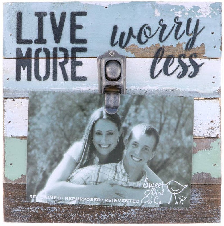 Live More Worry Less... Wall Art