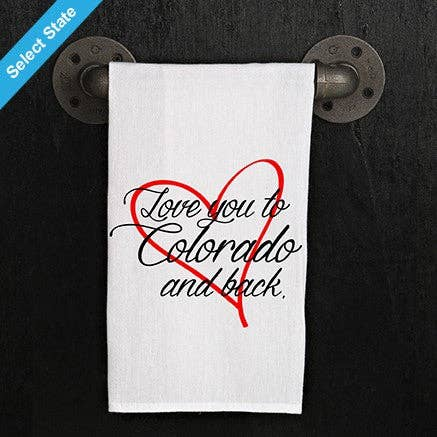 Love you to and Back / Kitchen Towel