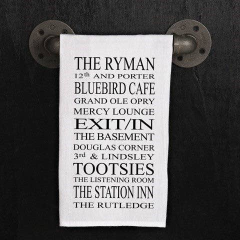Nashville Hot Spots List: The Ryman... / Kitchen Towel