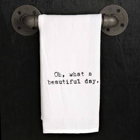 Oh, What a Beautiful Day / Kitchen Towel